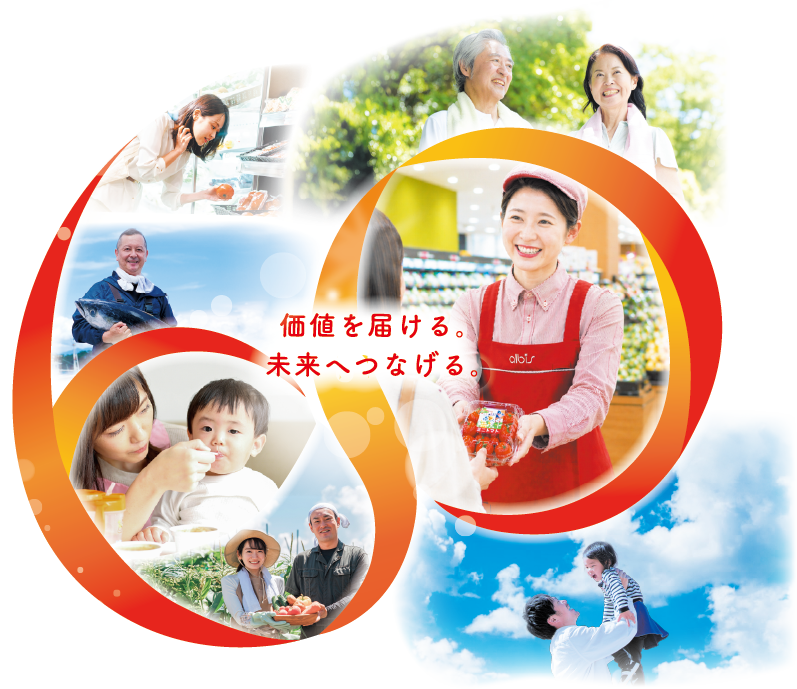 価値を届ける。未来へつなげる。