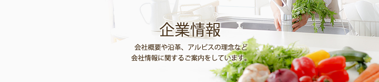 企業情報　会社概要や沿革、アルビスの理念など会社情報に関するご案内をしています。